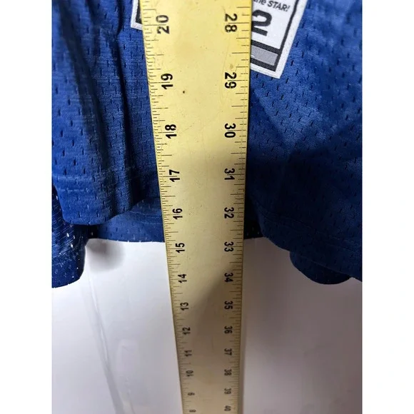 Vintage Starter New England Patriots Drew Bledsoe 11 Jersey Blue Mens XL 52
